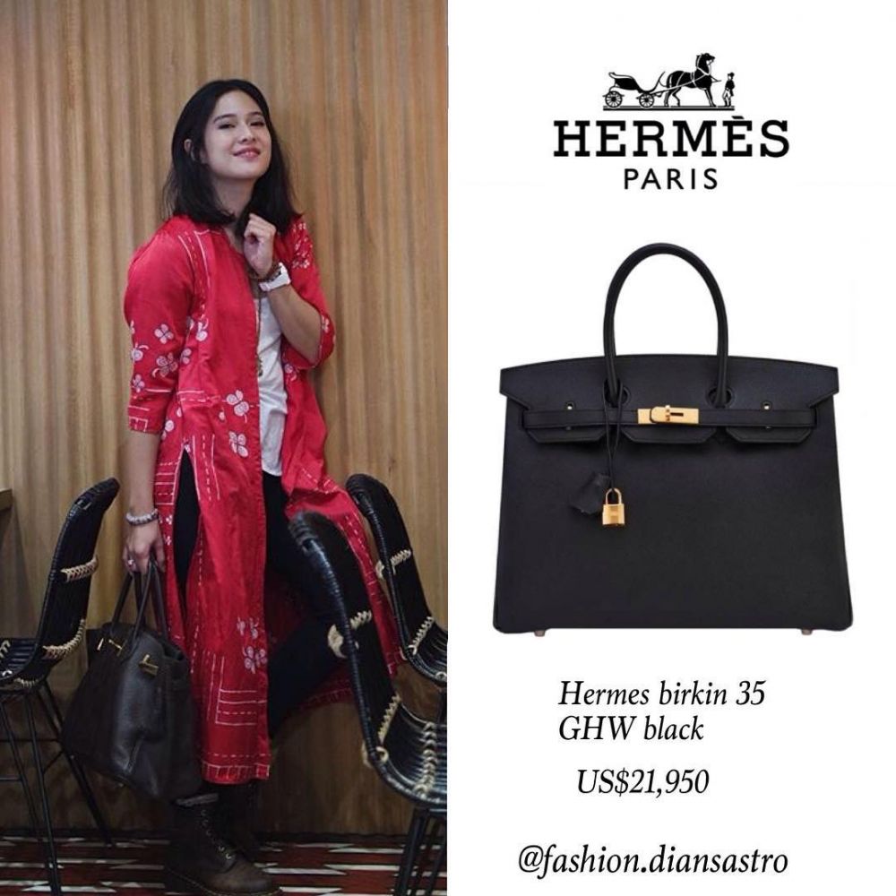 Jadi selebriti papan atas, ini harga fantantis 10 tas Dian Sastro