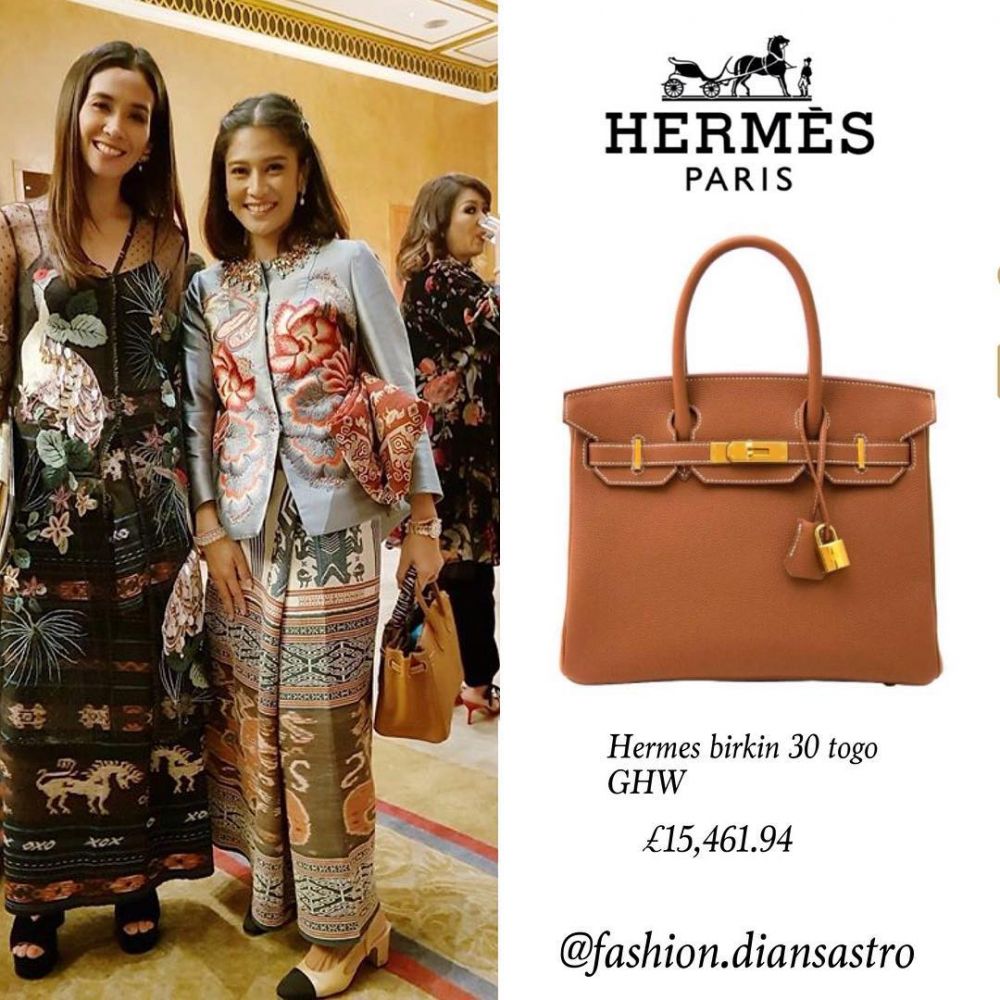 Jadi selebriti papan atas, ini harga fantantis 10 tas Dian Sastro