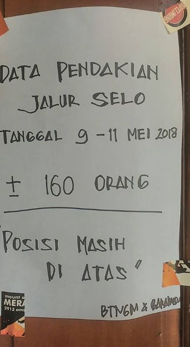 Merapi erupsi, ini video detik-detik para pendaki dilanda kepanikan