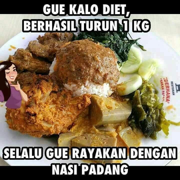 10 Meme 'beratnya diet' ini bikin kamu cengar-cengir sendiri