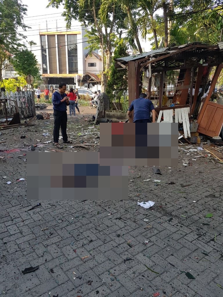 Teror bom di Surabaya, ini 7 foto kondisi terkini usai ledakan
