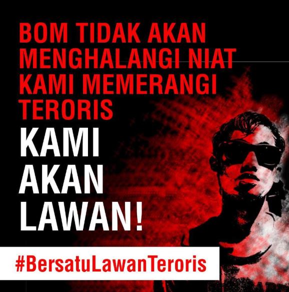 10 Meme 'Bersatu Lawan Teroris' menggema dukung tindak tegas terorisme