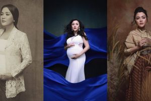 11 Potret maternity Vicky Shu dalam konsep tradisional dan modern