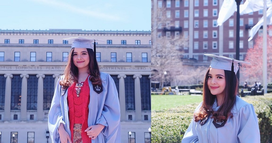 Lulus S2, begini potret manisnya Tasya kenakan toga