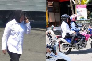 6 Aksi Wali Kota Risma patroli naik motor pantau keamanan usai teror 