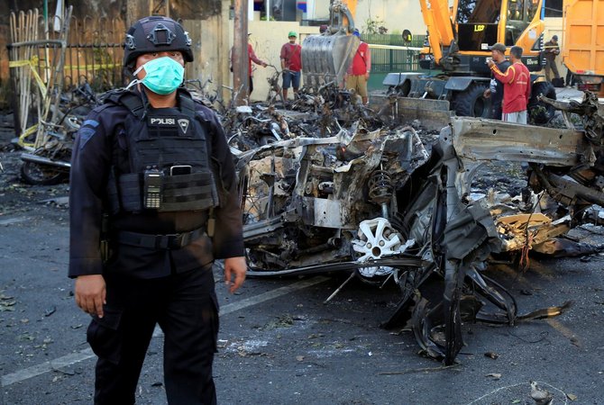 Akibat aksi teror bom di Jawa Timur, 6 anak ini meninggal dunia