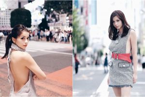 10 Gaya seksi Sandra Olga syuting di Jepang, bikin gagal fokus