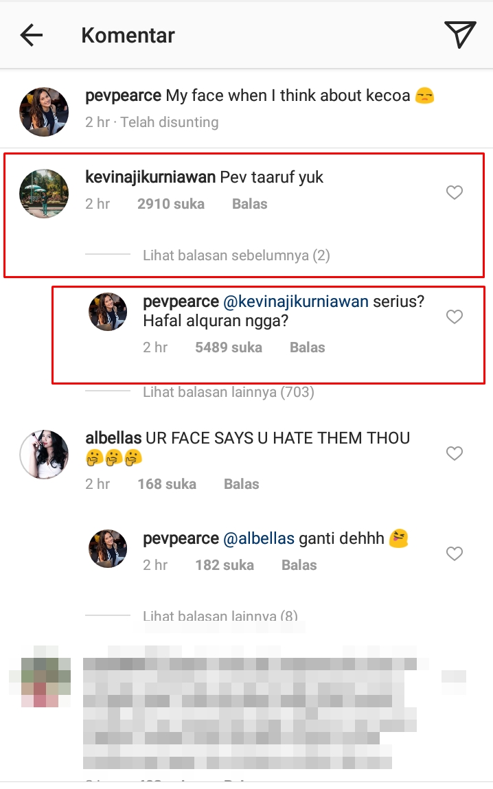 Diajak taaruf, respons Pevita Pearce bikin heboh 