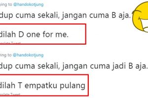 10 Gombalan satu huruf ini recehnya bikin ngakak