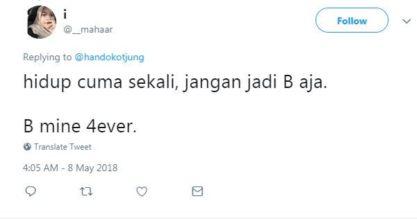 10 Gombalan satu huruf ini recehnya bikin ngakak