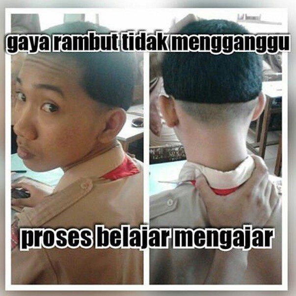 10 Meme 'gaya anak sekolah' ini konyolnya bikin cengar-cengir