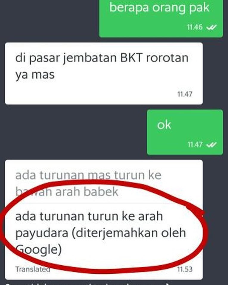 8 Chat absurd penumpang ke driver ojol ini bikin kamu geleng kepala