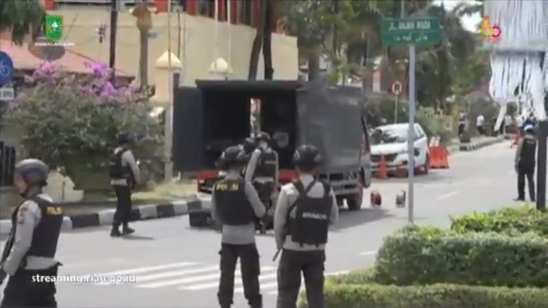 6 Potret terkini Mapolda Riau pasca serangan teroris