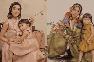 8 Gaya pemotretan vintage Gisella Anastasia dan Gempi, bak lukisan