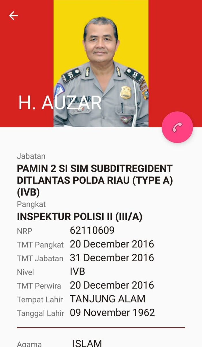 5 Fakta keseharian Ipda Auzar, rajin dhuha hingga asuh 500 anak yatim