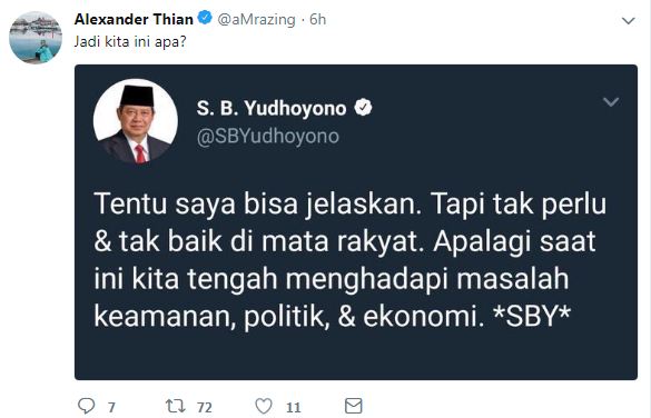 Kreatif abis, 12 cuitan #SBYJelaskan ini kocaknya bikin cengar-cengir