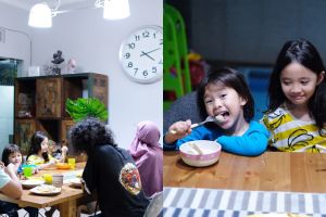 Mulai puasa Ramadan, ini menu sahur hari pertama 5 keluarga selebriti
