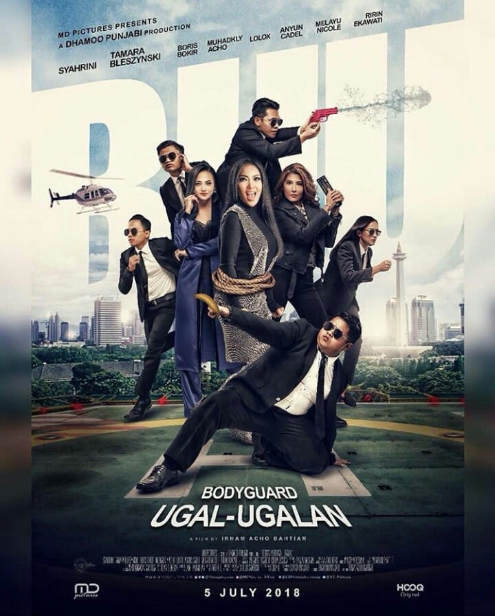 Kembali berakting, ini 10 potret di balik layar film terbaru Syahrini