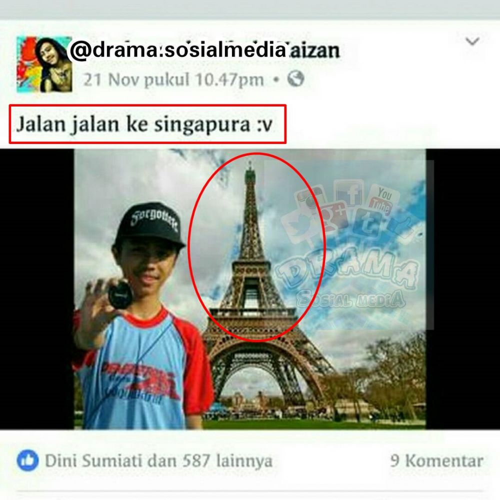 8 Status media sosial 'salah nama' ini kocaknya minta ampun