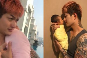 Jadi orangtua baru, ini 6 momen Lee Jeong-hoon & Moa saat momong anak