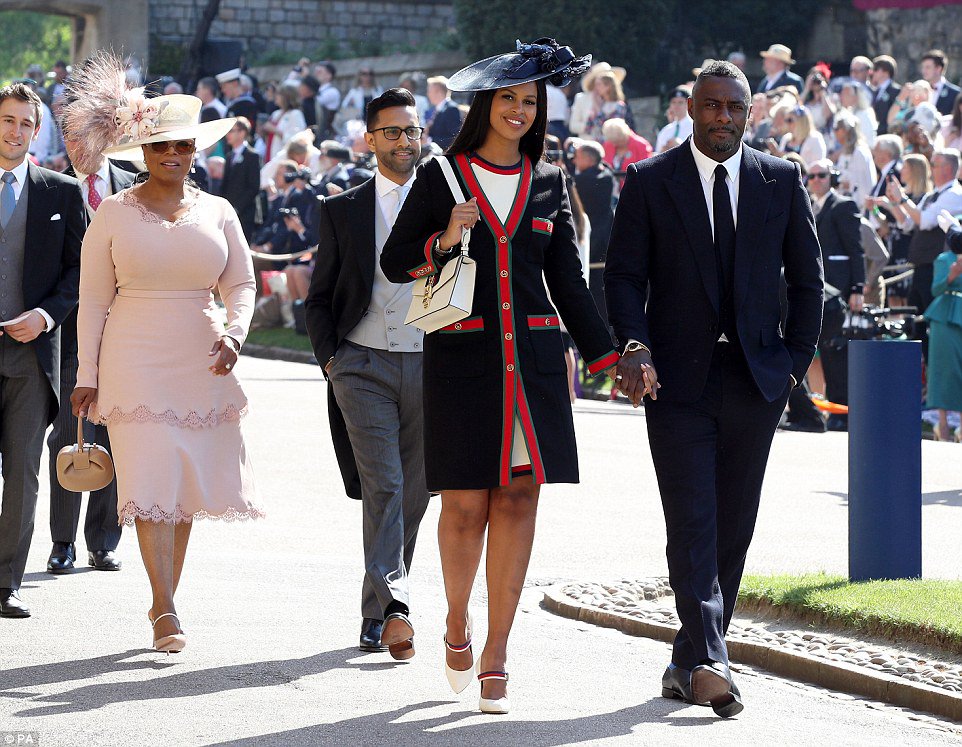 10 Gaya elegan seleb Hollywood hadiri Royal Wedding Harry & Meghan