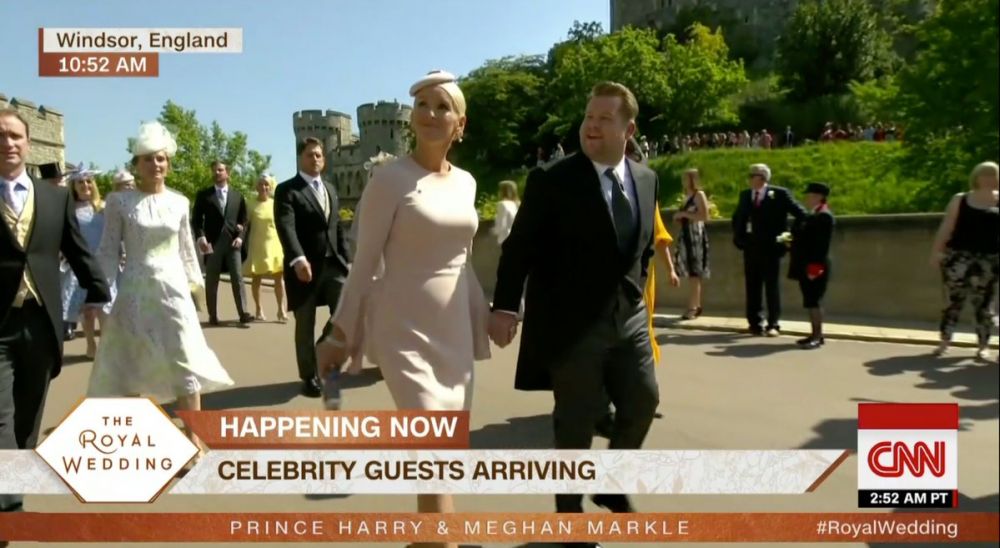 10 Gaya elegan seleb Hollywood hadiri Royal Wedding Harry & Meghan