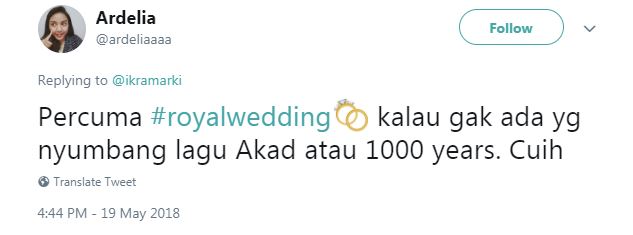10 Cuitan kocak #RoyalWedding ala warganet Indonesia ini lucu pol
