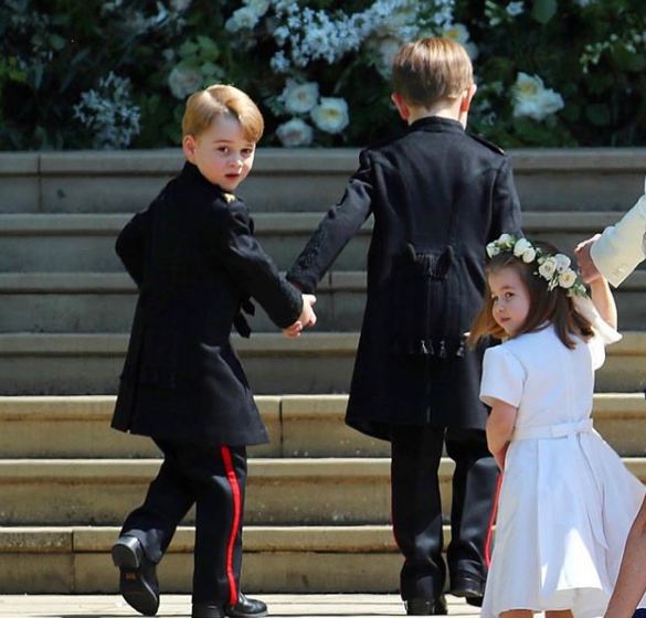 10 Potret imutnya pengiring pernikahan Pangeran Harry-Meghan