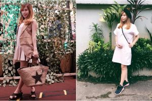 7 Gaya pakaian Cherly eks Cherybelle saat hamil, tetap fashionable