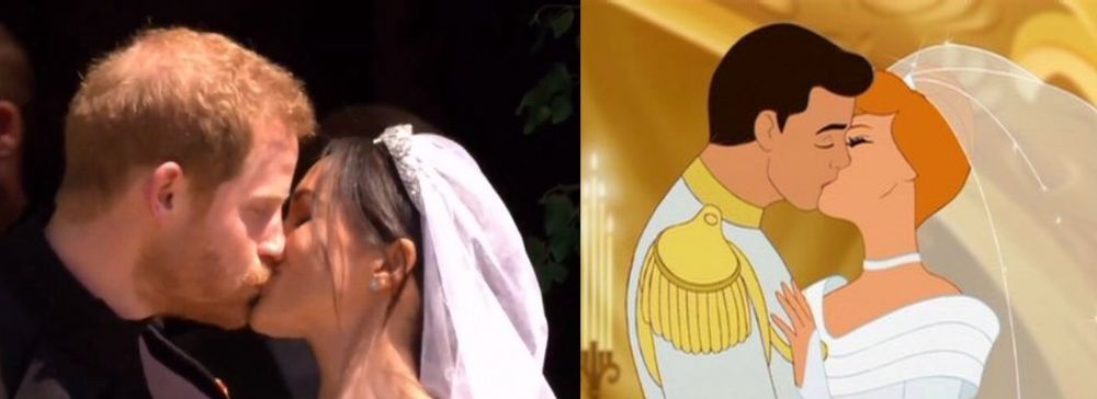 Cocoklogi 4 potret pernikahan Pangeran Harry-Meghan dan Cinderella