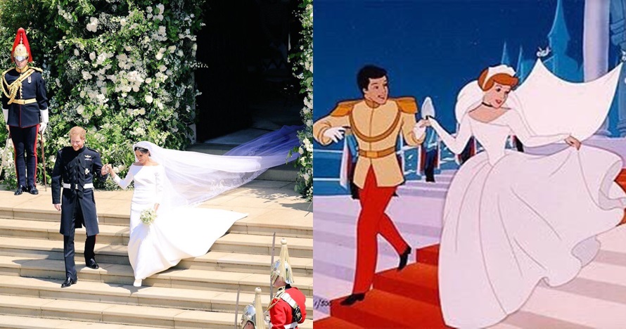 Cocoklogi 4 potret pernikahan Pangeran Harry-Meghan dan Cinderella