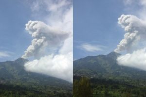 Gunung Merapi alami letusan freatik susulan Senin 09.38 WIB