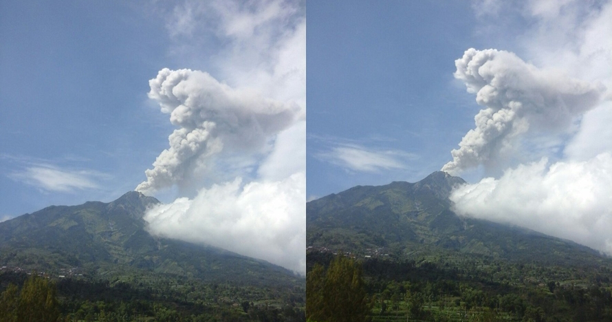 Gunung Merapi alami letusan freatik susulan Senin 09.38 WIB