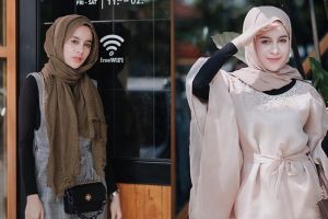 10 Ide outfit buka bersama ala selebgram Aghnia Punjabi