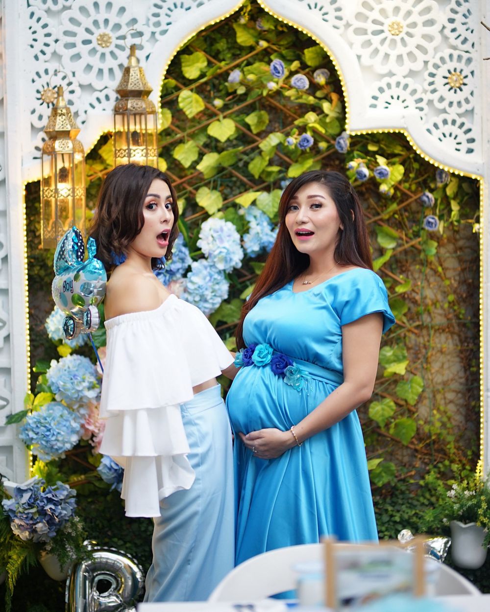 10 Momen baby shower Baby Margaretha, diperkirakan bayinya laki-laki