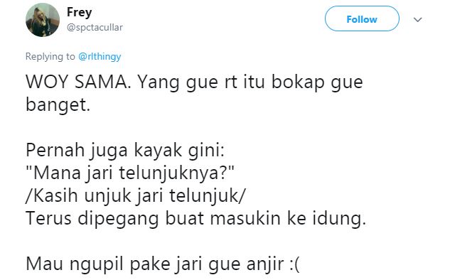 10 Cuitan lawakan anak-bapak ini lucunya bikin ngakak nostalgia