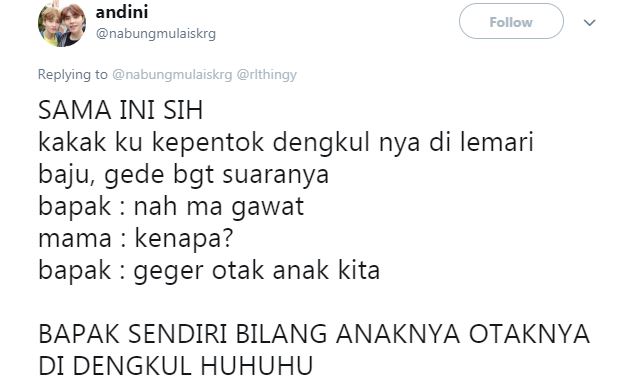 10 Cuitan lawakan anak-bapak ini lucunya bikin ngakak nostalgia