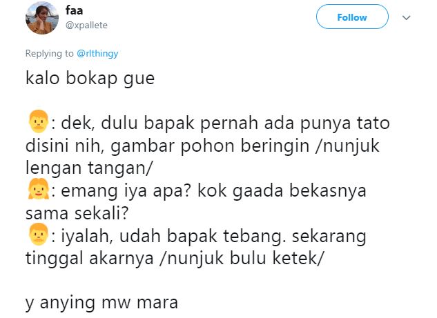 10 Cuitan lawakan anak-bapak ini lucunya bikin ngakak nostalgia