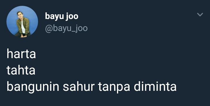 10 Cuitan kocak warganet soal sahur ini bakal bikin kamu cekikikan