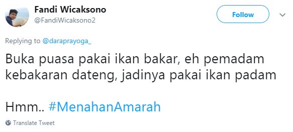 10 Cuitan kocak 'susahnya menahan amarah' saat puasa bikin tepuk jidat