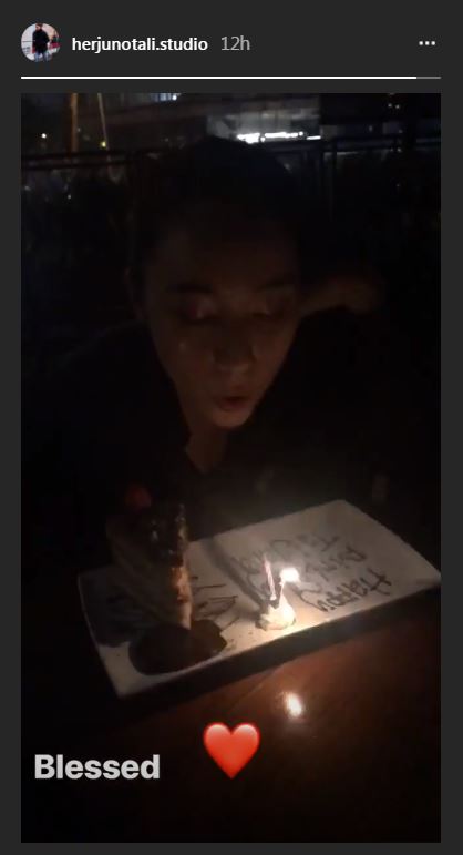 Tatjana Saphira ulang tahun, begini kejutan manis dari Herjunot Ali 