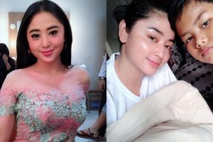 Ajari putranya bersalawat, suara merdu Dewi Perssik ini sejukkan hati