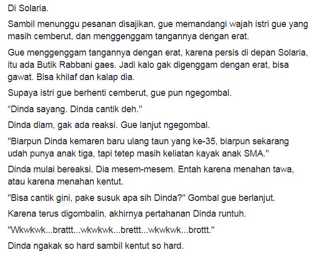 Curhat kocak suami tentang perilaku istrinya ini endingnya bikin haru