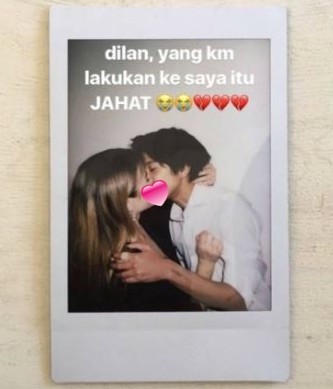 Beredar foto Iqbaal cium cewek bule, respons warganet mengejutkan