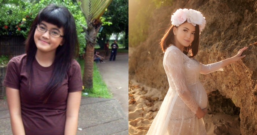 Hamil anak kedua, ini 9 potret maternity kece Tania Putri 'Kepompong'