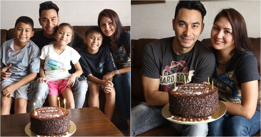 8 Momen perayaan ulang tahun Darius Sinathrya, sederhana tapi hangat