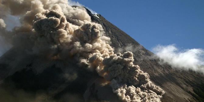 Ini catatan letusan besar Merapi dalam 50 tahun terakhir