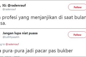 10 Profesi yang laku saat Ramadan ala netizen, ngawurnya lucu abis