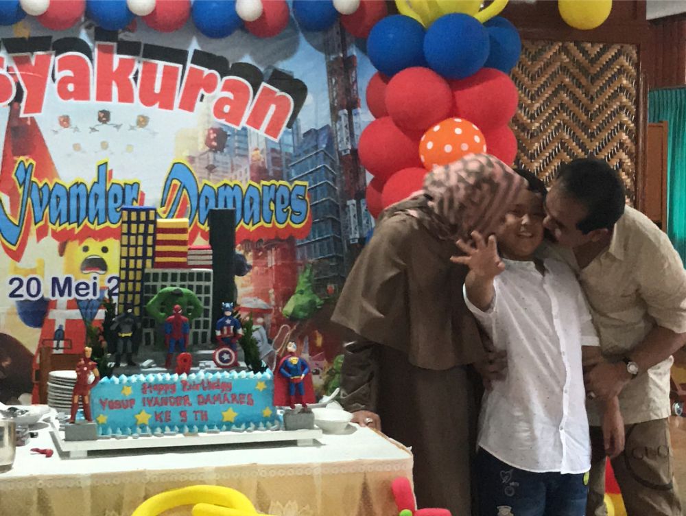 Sederhana, Inul rayakan ultah anaknya bersama penghuni panti asuhan