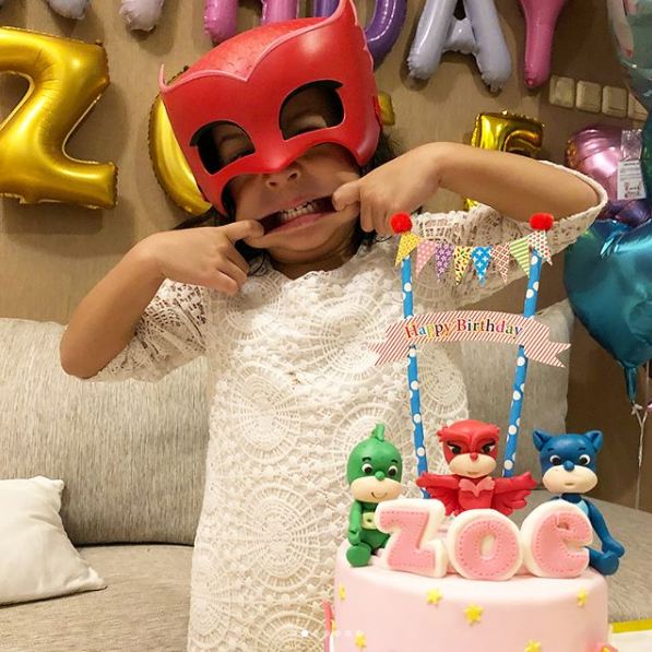 8 Potret ultah Zoe anak Artika Sari Devi & Baim, sederhana tapi meriah